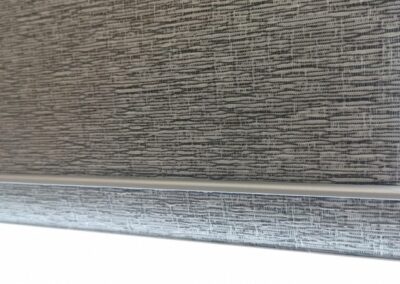 Belice close up bottom rail Silver